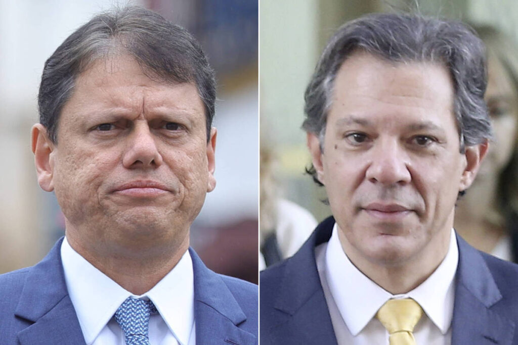 genial/quaest:-tarcisio-tem-piora-na-avaliacao,-mas-venceria-haddad-em-disputa-em-sp